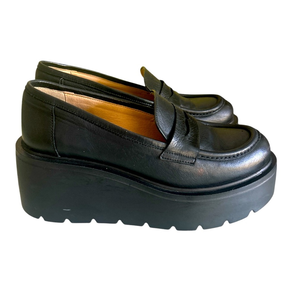 Maeve | Anthropologie Lugged Platform Chunky Loafers size 39 (US 8.5-9)